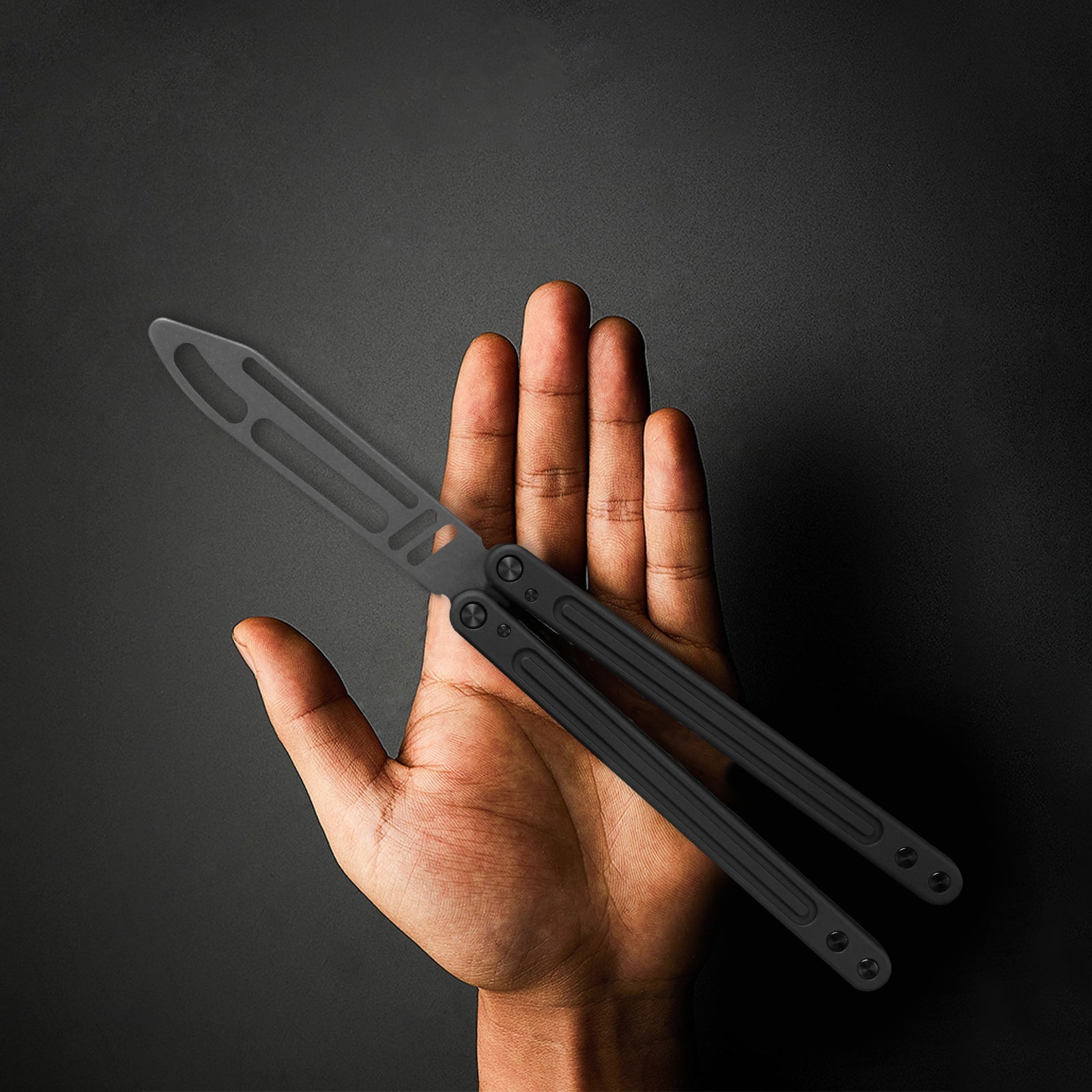 Andux Upgraded Aluminium Balisong CNC with Bushings Lock-Free CNC-PRO