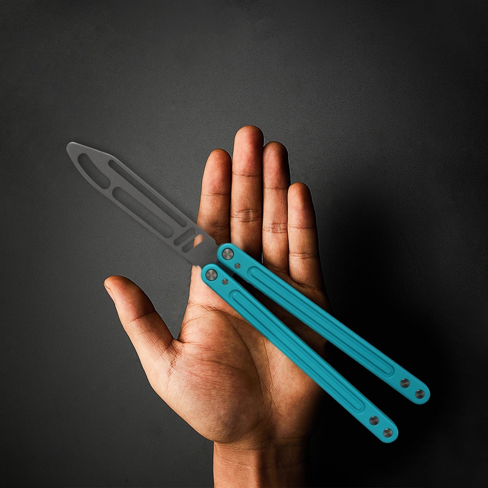 Andux Upgraded Aluminium Balisong CNC with Bushings Lock-Free CNC-PRO