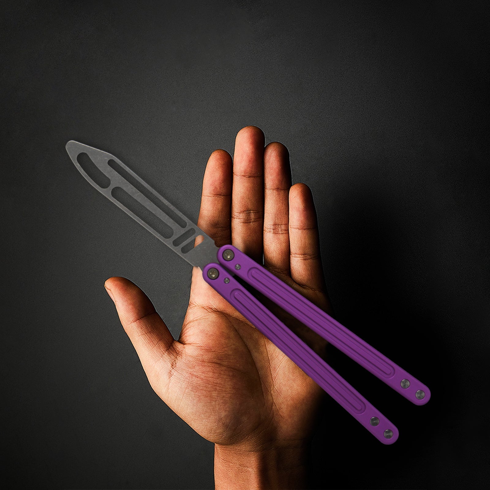 Andux Upgraded Aluminium Balisong CNC with Bushings Lock-Free CNC-PRO