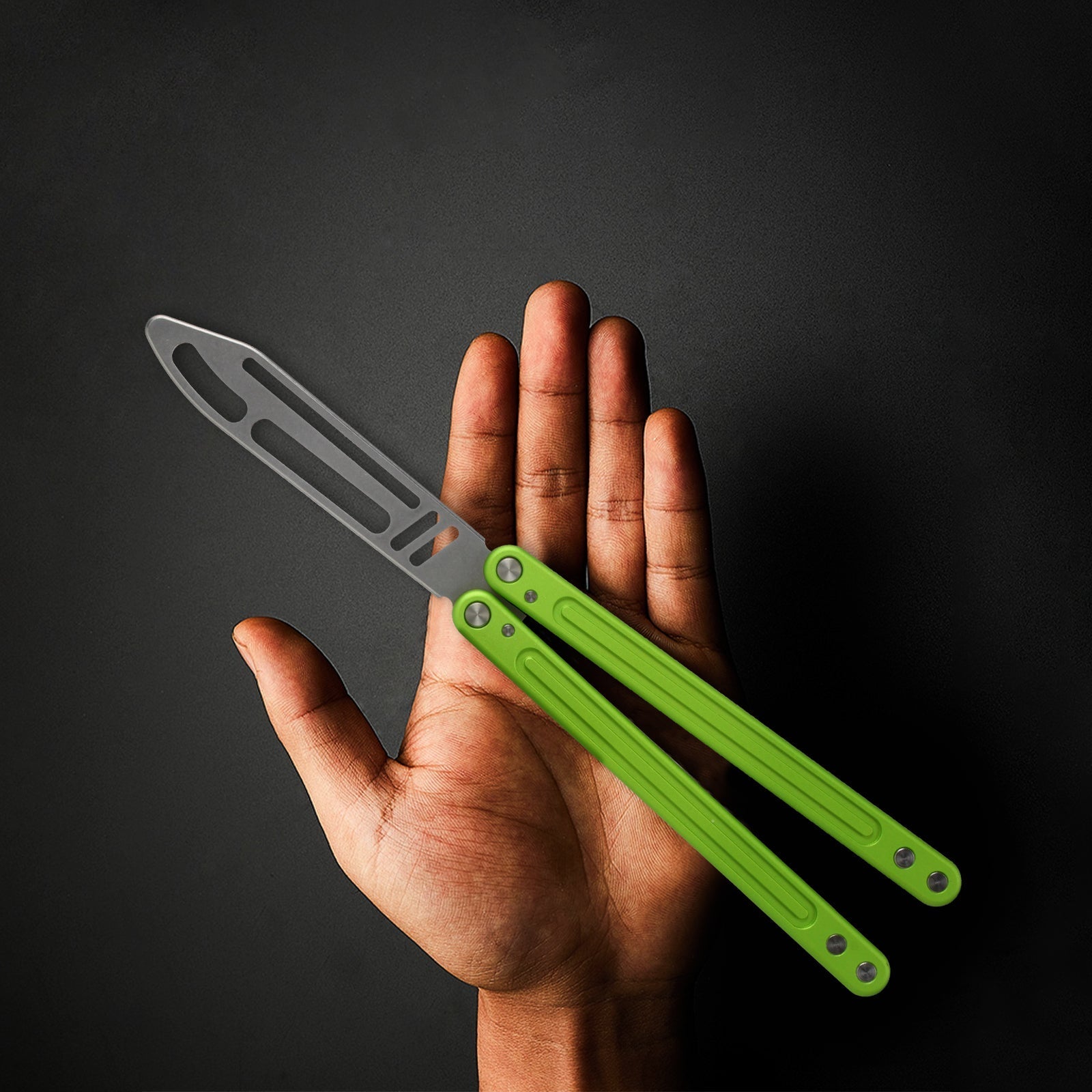 Andux Upgraded Aluminium Balisong CNC with Bushings Lock-Free CNC-PRO