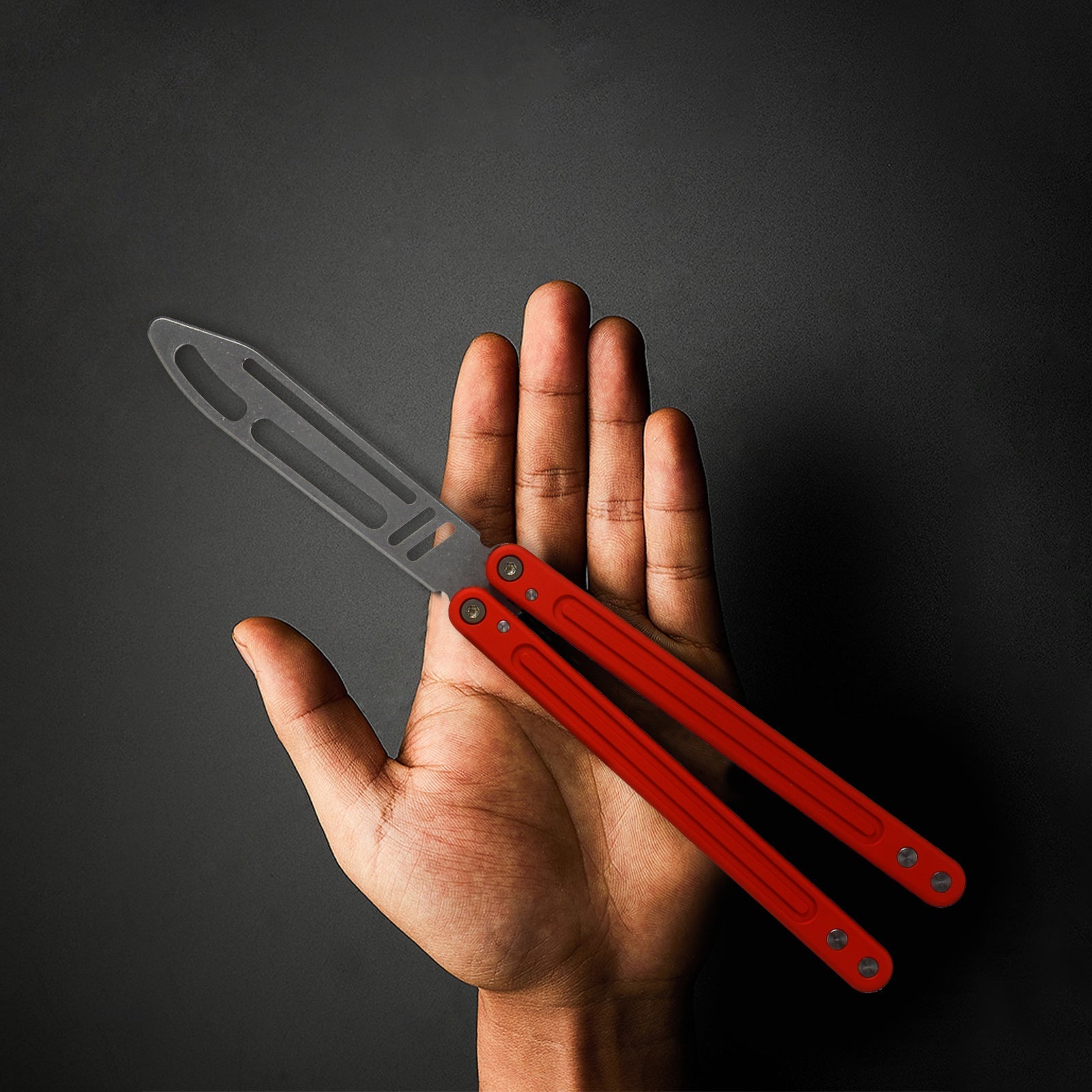 Andux Upgraded Aluminium Balisong CNC with Bushings Lock-Free CNC-PRO