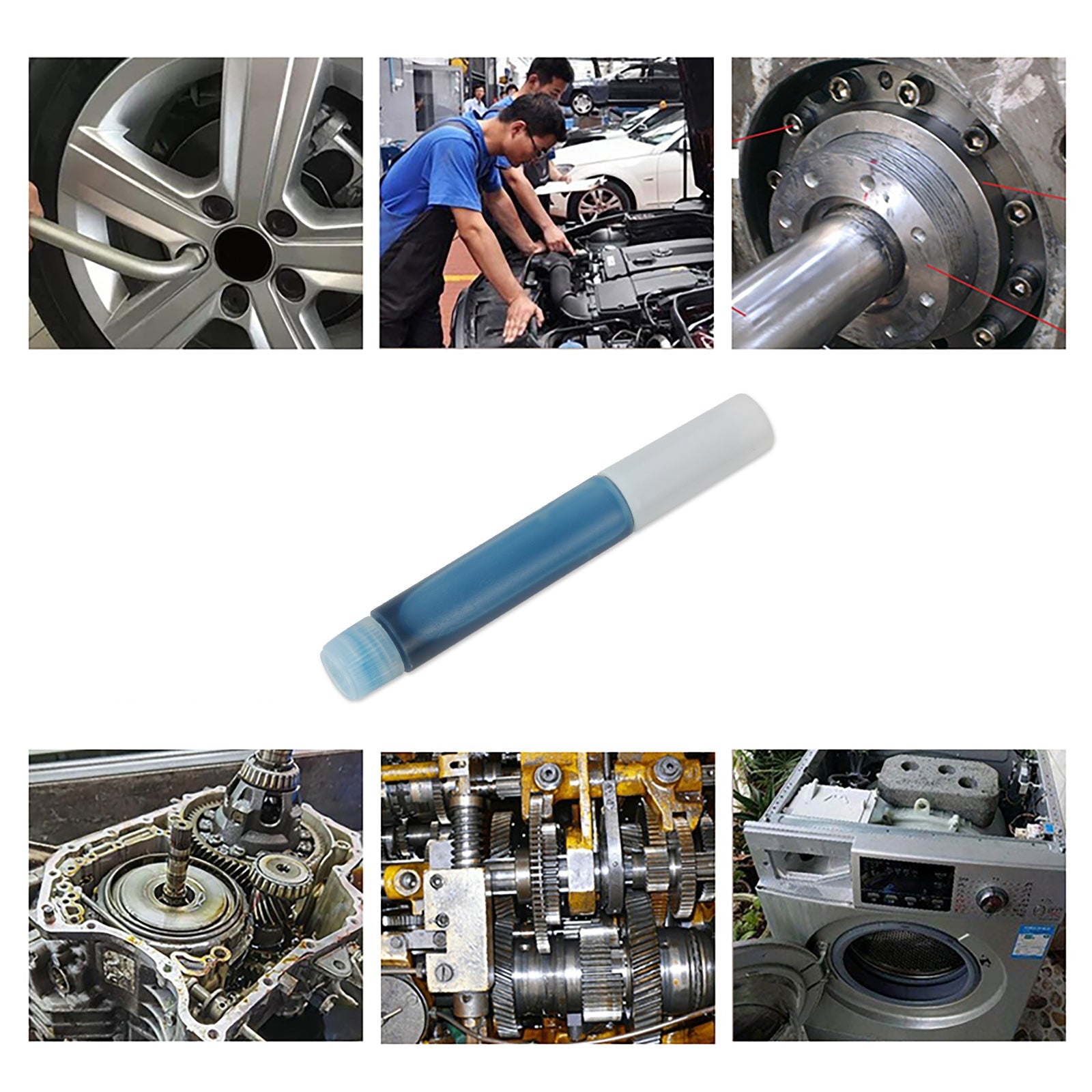 Andux Balisong Butterfly Knife Screw Glue Metal Thread Fastener 2 grams