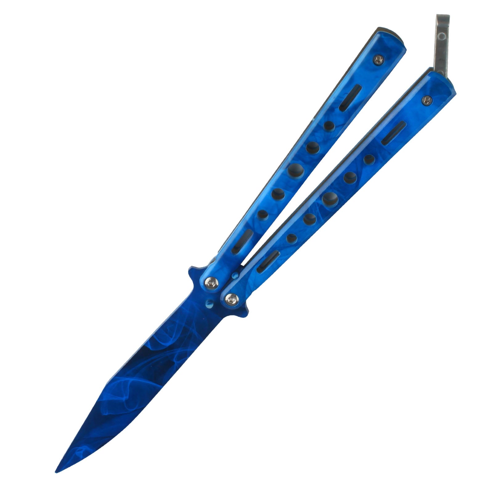 Andux Balisong Practice Trainer Blade Without Holes CS/HDD12